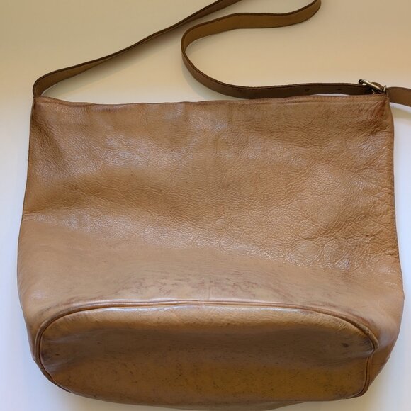 Gorgeous vintage Paola Del Lungo Italian Leather Hobo Shoulder Bag - Picture 2 of 16